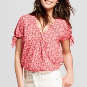 Universal Thread red & white top 4th of July